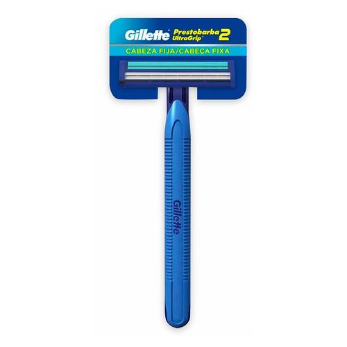 Máquina Para Afeitar Desechable Gillette Prestobarba Ultragrip2 Cabeza Fija -1 Unidad