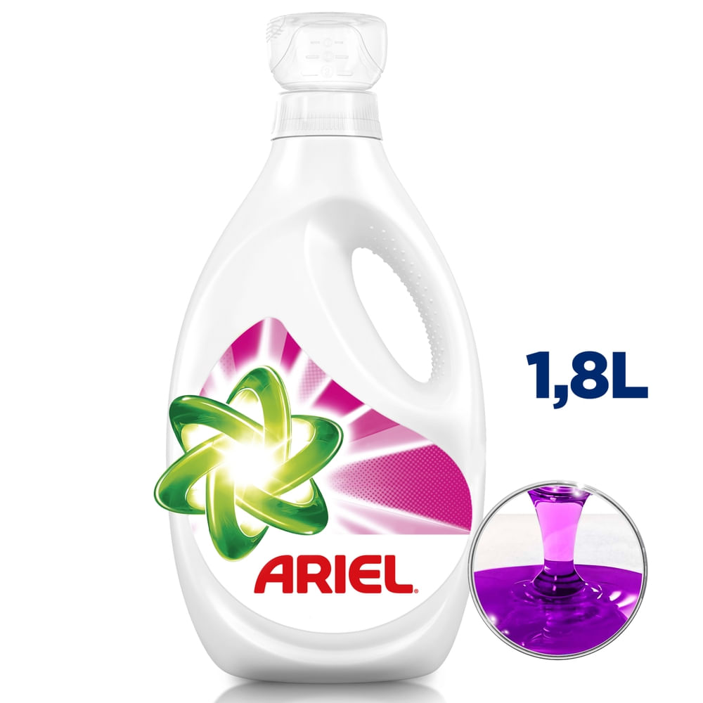 Ariel Detergente Líquido Toque de Downy 1.8 L