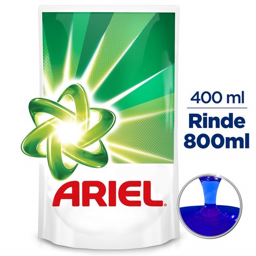 Detergente Ariel Doble Poder Líquido Concentrado - 400 ml