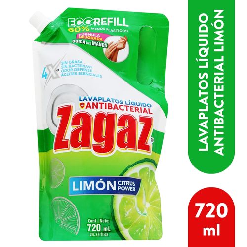 Lavaplatos Zagaz Líquido Citrus - 720 ml