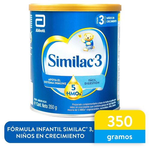 Fórmula Infantil Similac® 3, Niños En Crecimiento - 350g