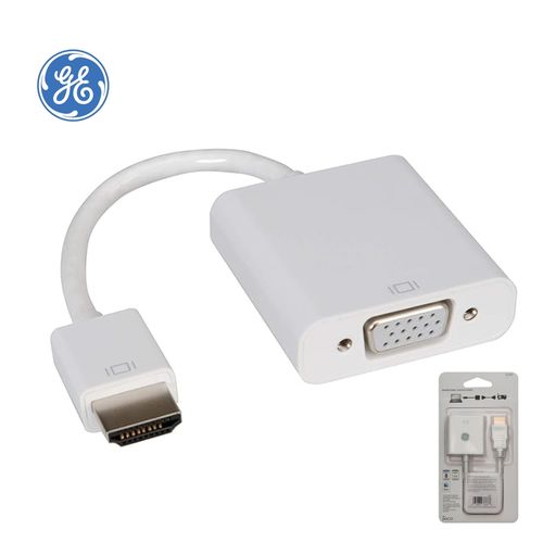 Adaptador GE HDMI A VGA 33787