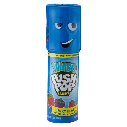 Dulce Jumbo Push Pop explosión de bayas - 30 g
