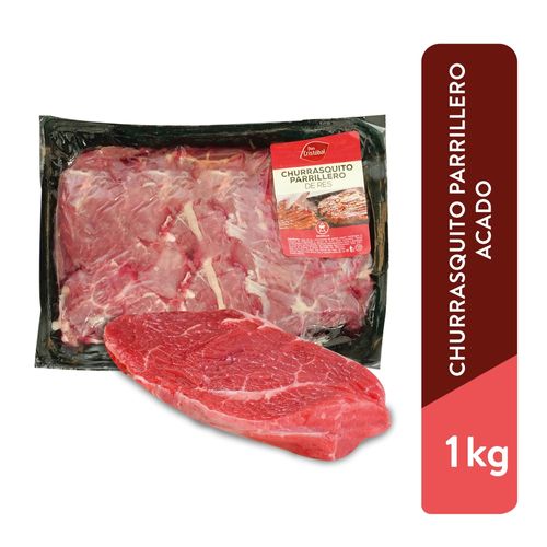 Churrasquito Parrillero De Res Don Cristobal, Empacado, Precio indicado por Kilo