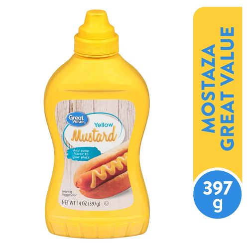 Mostaza Great Value - 397 g