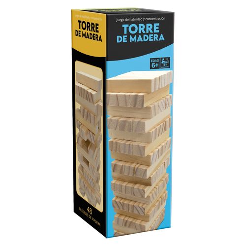 Torre De Madera Novelty Clásica Caja De Cartón