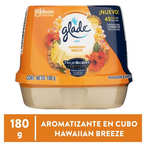 Aromatizante Glade Cubo Hawaiian - 180 g