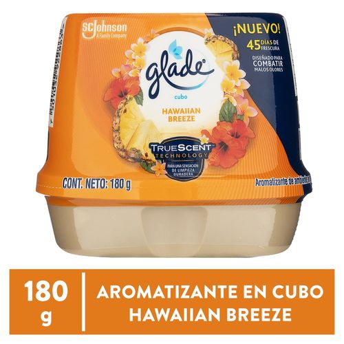 Aromatizante Glade cubo en gel hawaiian breeze  - 180 g