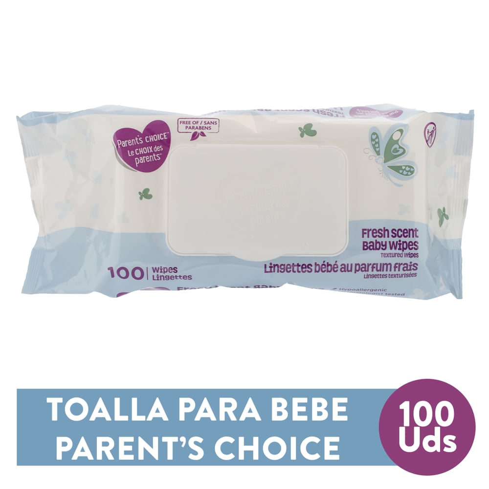 Parent'S Choice Toallitas Húmedas Parent´s Choice Aroma Fresco Pack 100