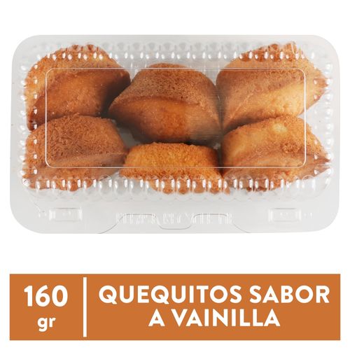 Quequitos Vainilla 6U 160 Gr