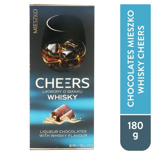Chocolate Miezko cheers sabor whisky - 185 g
