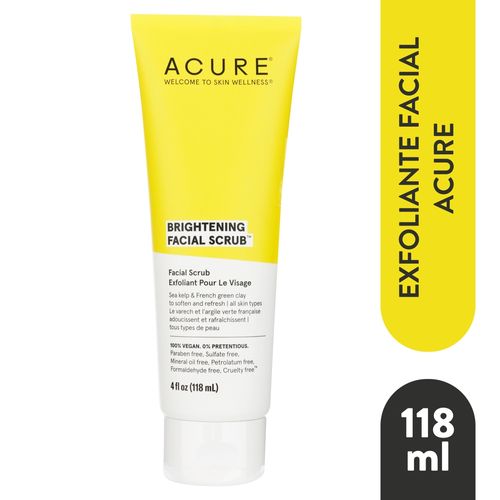 Crema Fac Acure Brightening Scrub 118ml