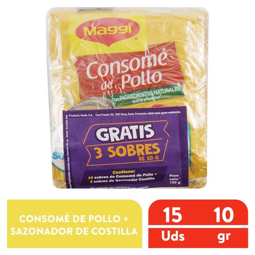 15pack Consom Maggde Polloycostilla150gr