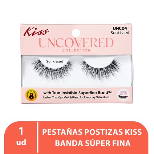 Pestañas Postizas Kiss Banda Súper Fina