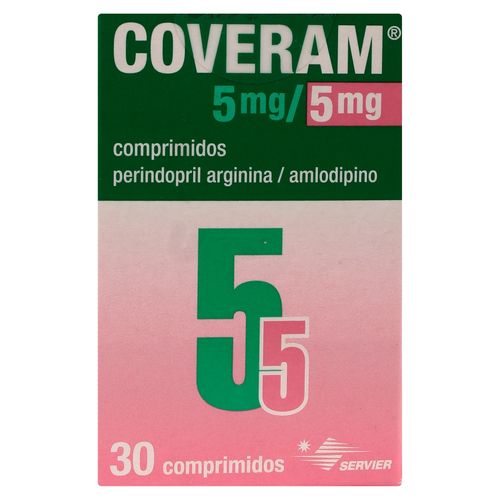 Coveram 5 Mg 5 Mg X 30 Comp