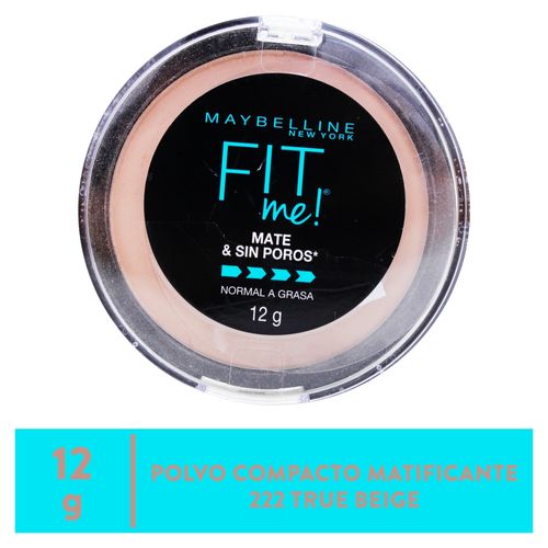 Polvos Compactos Maybelline Fit Me True Beige 222