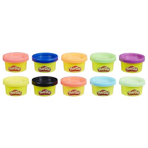 Plastilina Play Doh Mini Pack - 10 uds