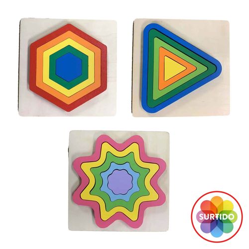 Rompecabezas Spark Create Imagine Educativo madera