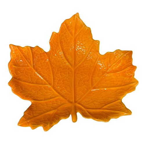 Boquitero Way to Celebrate hoja cerámica color naranja