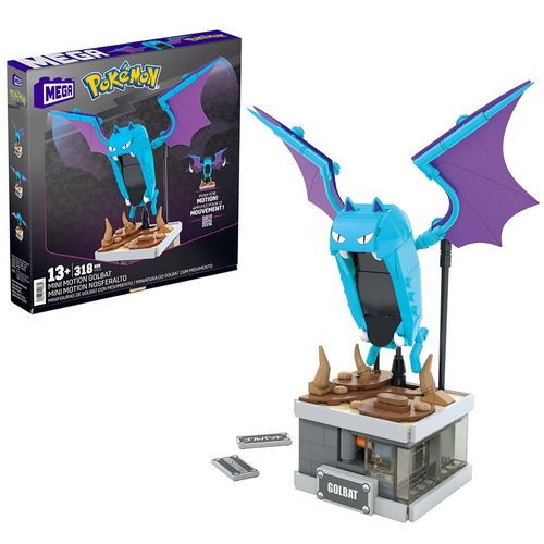 Golbat Mega Construx con Movimiento