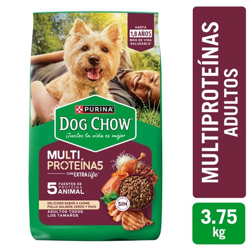 Alimento Purina Dog Chow Seco Adultos  Multiproteína - 3.75 kg
