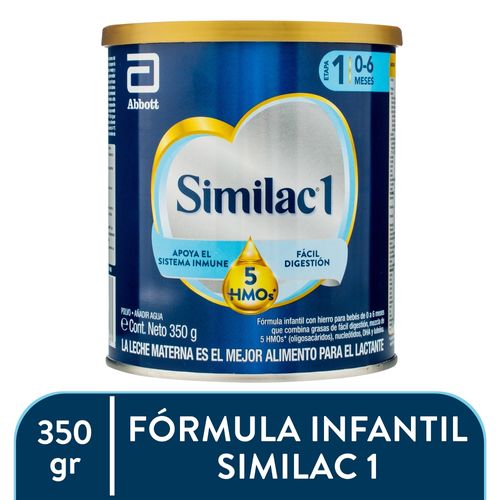 Fórmula Infantil Similac 1 5 Hmo - 350 g