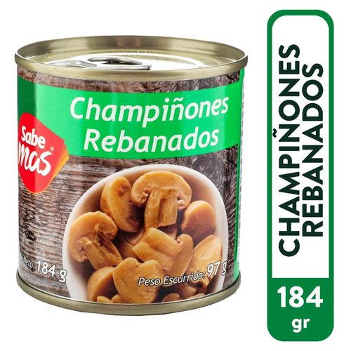 Hongos Sabemas, rebanados -184g