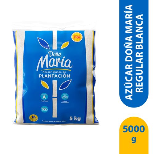 Azúcar Doña María Regular Blanca - 5000 g