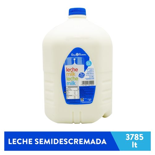 Leche Dos Pinos Liquida Semidescremada - 1 gal