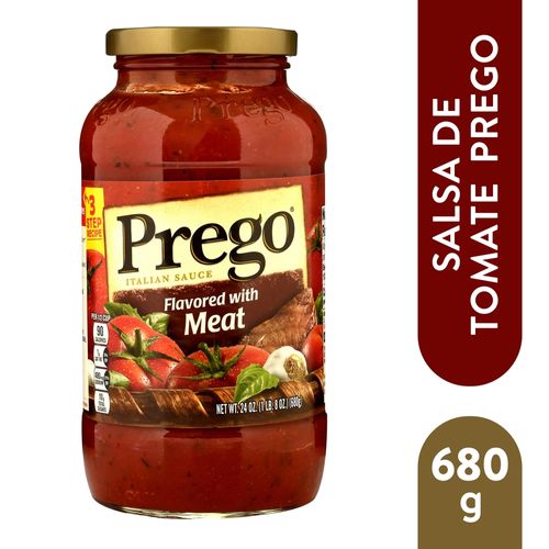 Salsa Tomate Prego Con Carne - 680g