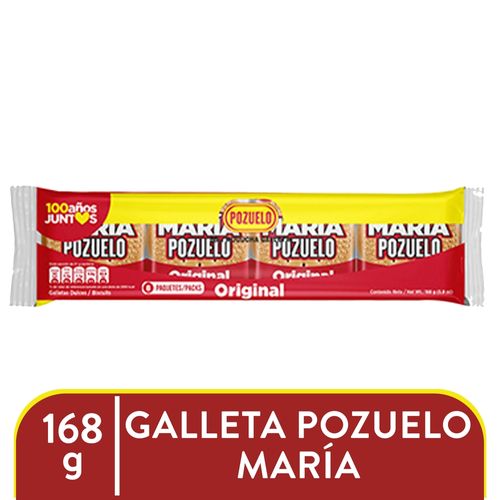 Galleta Pozuelo maria dulce - 168 g