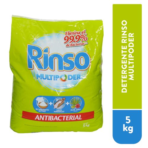 Detergente en polvo Rinso antibacterial - 4500 g