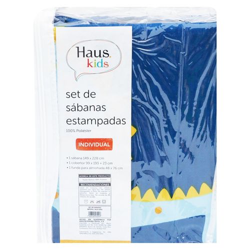 Set De Sabanas Haus Individual Niño