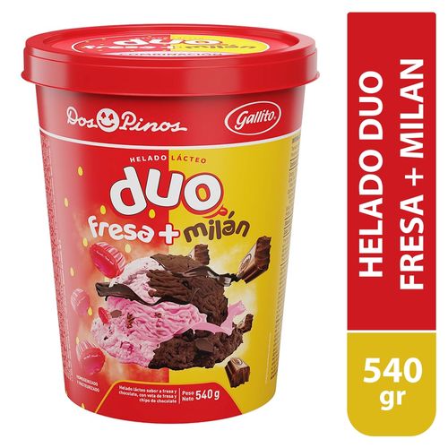 Helado Gallito, Mix Duo -540g