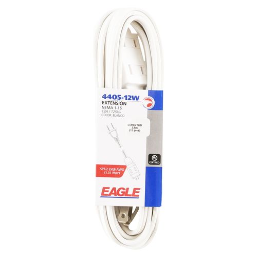 Extens Eagle 3 60mts 13a 125v Bco 4401ea