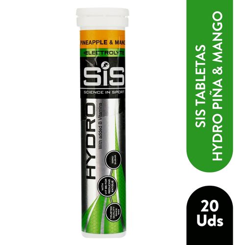 Tabletas Sis Hydro Piña Mango - 20 Uds