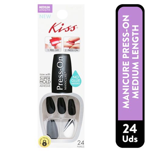 Acces Kiss Presson Manicure Disenos 1 Ea