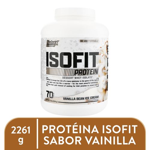 Nutrex Proteina Isofit Vainilla 5Lb Ea