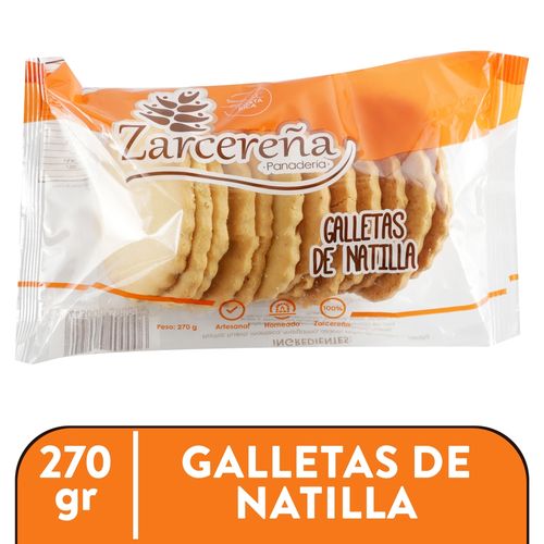 Galleta La Zarcereña de natilla - 270 g