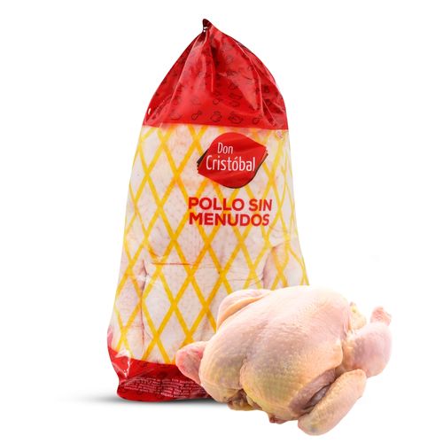 Pollo Entero Sin Menudos Empacado Kg