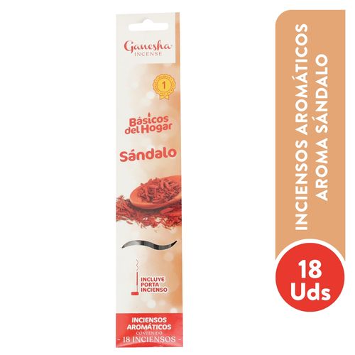Incienso Ganesha Sandalo 18pz Ea 1