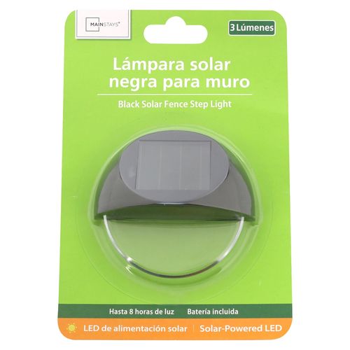 Lampara Mainstays Solar Para Jardín Redonda