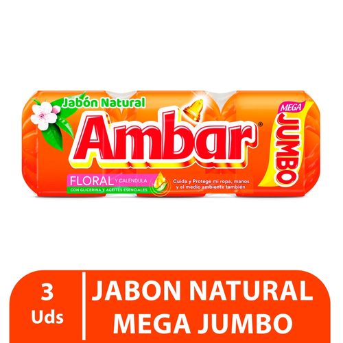 Jabón Ambar Aroma Floral - 900g
