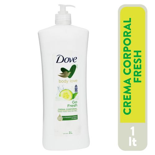 Crema Corporal Dove Pepino -1000 ml