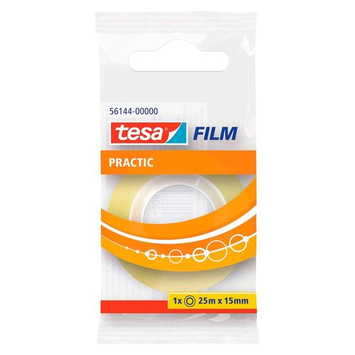 Cinta Practic Film Tesa 25Mx15Mm Bl1