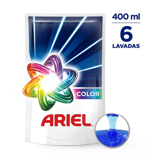 Detergente  Ariel Líquido Color 6 lavadas - 400 ml