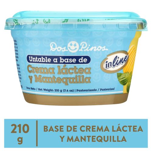 Mantequilla Dos Pinos light 0 % grasa - 210 g