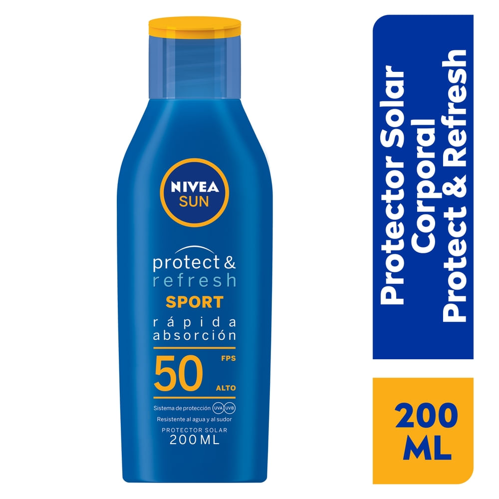 Nivea Protector solar sun protect & refresh sport FPS 50 200 ml