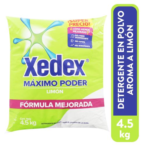 Detergen Xedex Max Poder Lim 4500gr