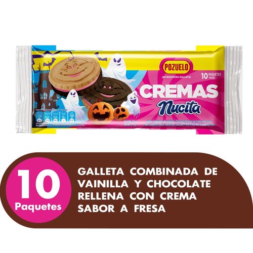 Galletas Nucita Cremas - 315 g